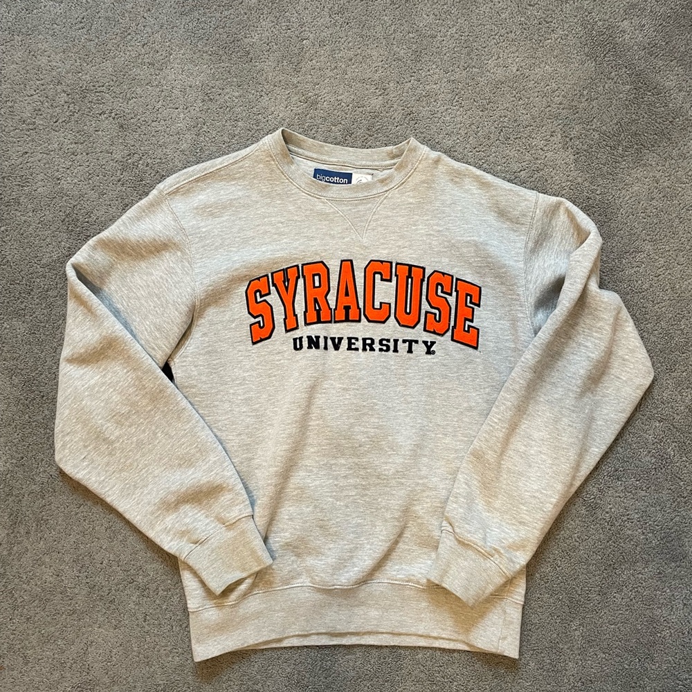 Gear For Sports Syracuse University Gray Crewneck Sweater